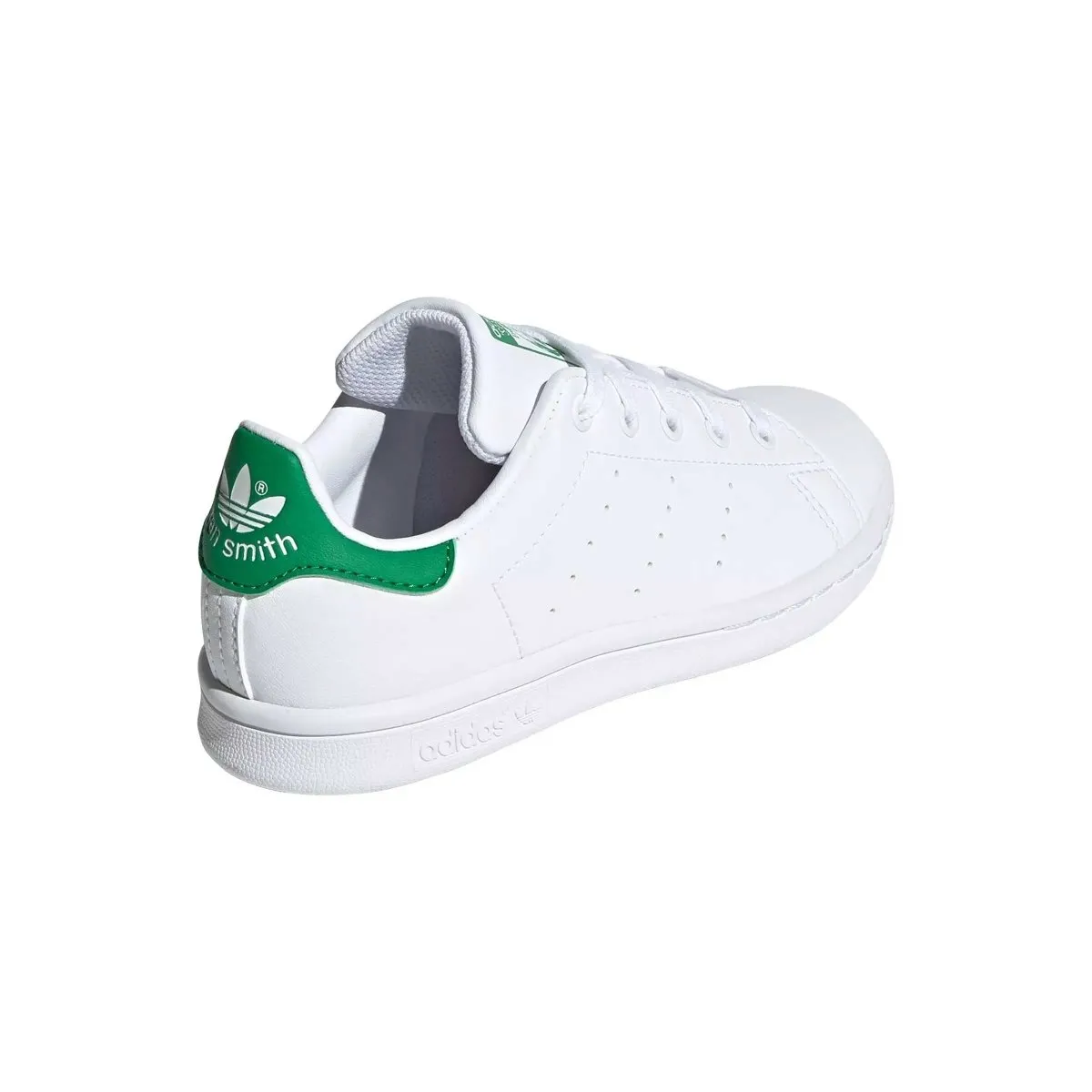 Adidas GS (Grade School) Stan Smith White/Green Adidas Shoes
