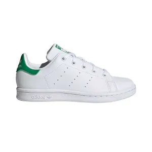 Adidas GS (Grade School) Stan Smith White/Green Adidas Shoes