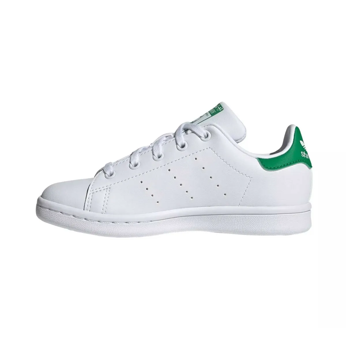 Adidas GS (Grade School) Stan Smith White/Green Adidas Shoes