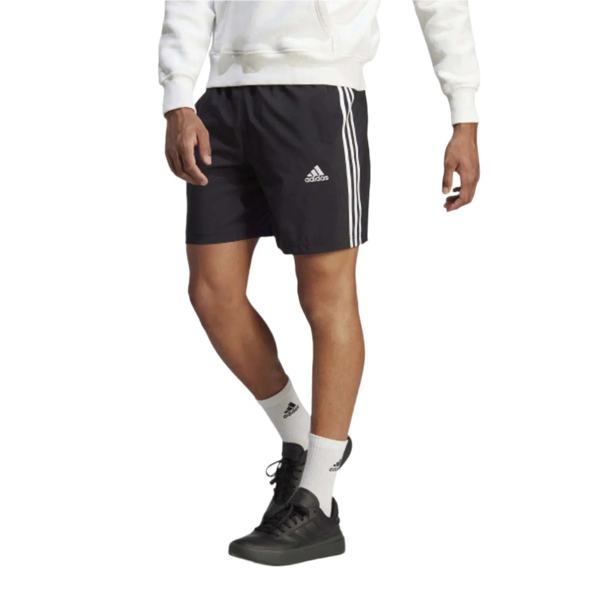 Adidas Mens Essentials Chelsea 3-Stripes Short