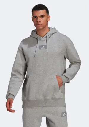 Adidas Men's Essentials Feelvivid Cotton Fleece Drop Shoulder Hoodie