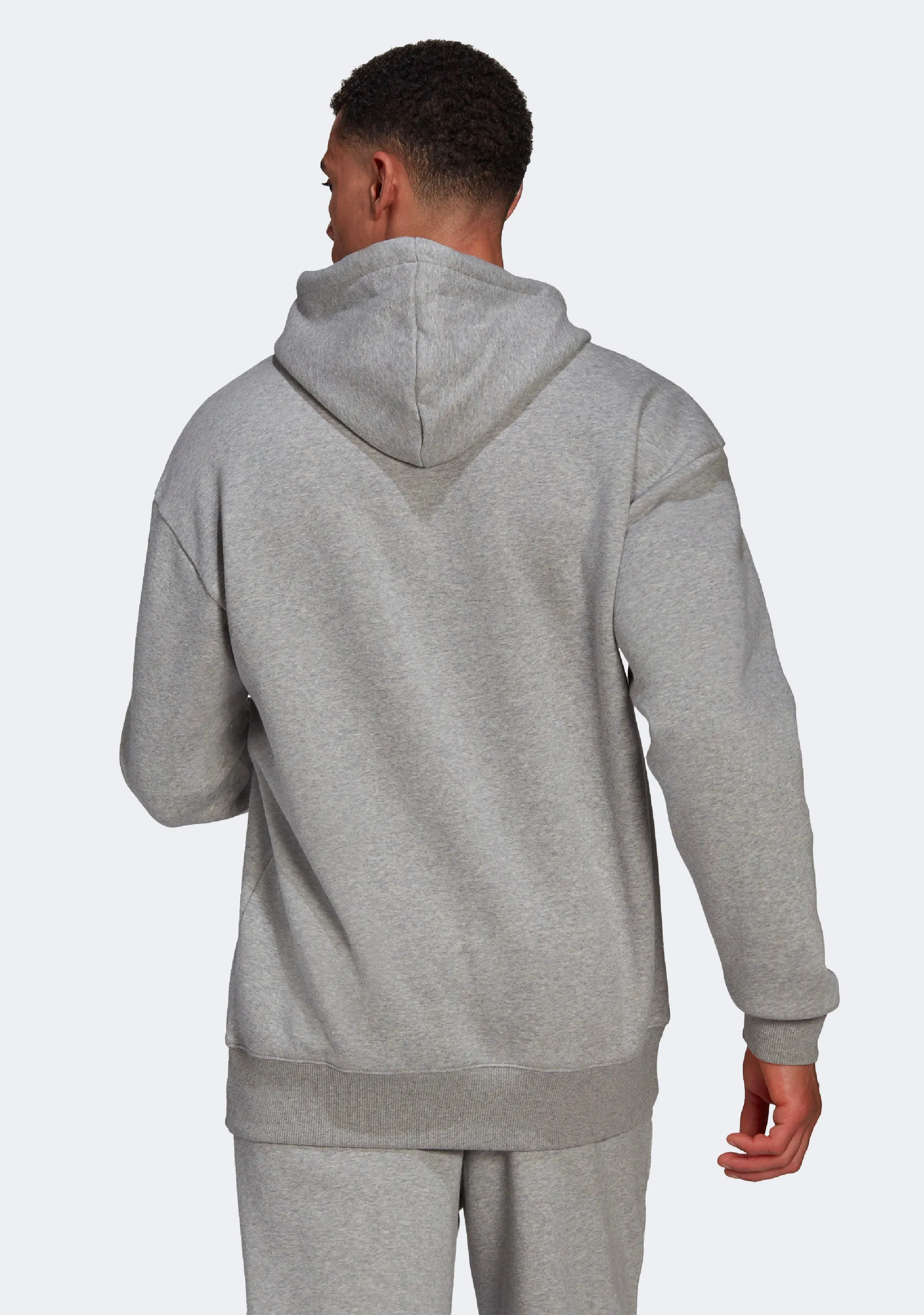 Adidas Men's Essentials Feelvivid Cotton Fleece Drop Shoulder Hoodie