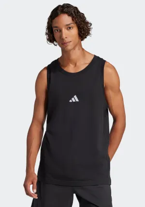 Adidas Men's Essentials Small Logo Tank Top