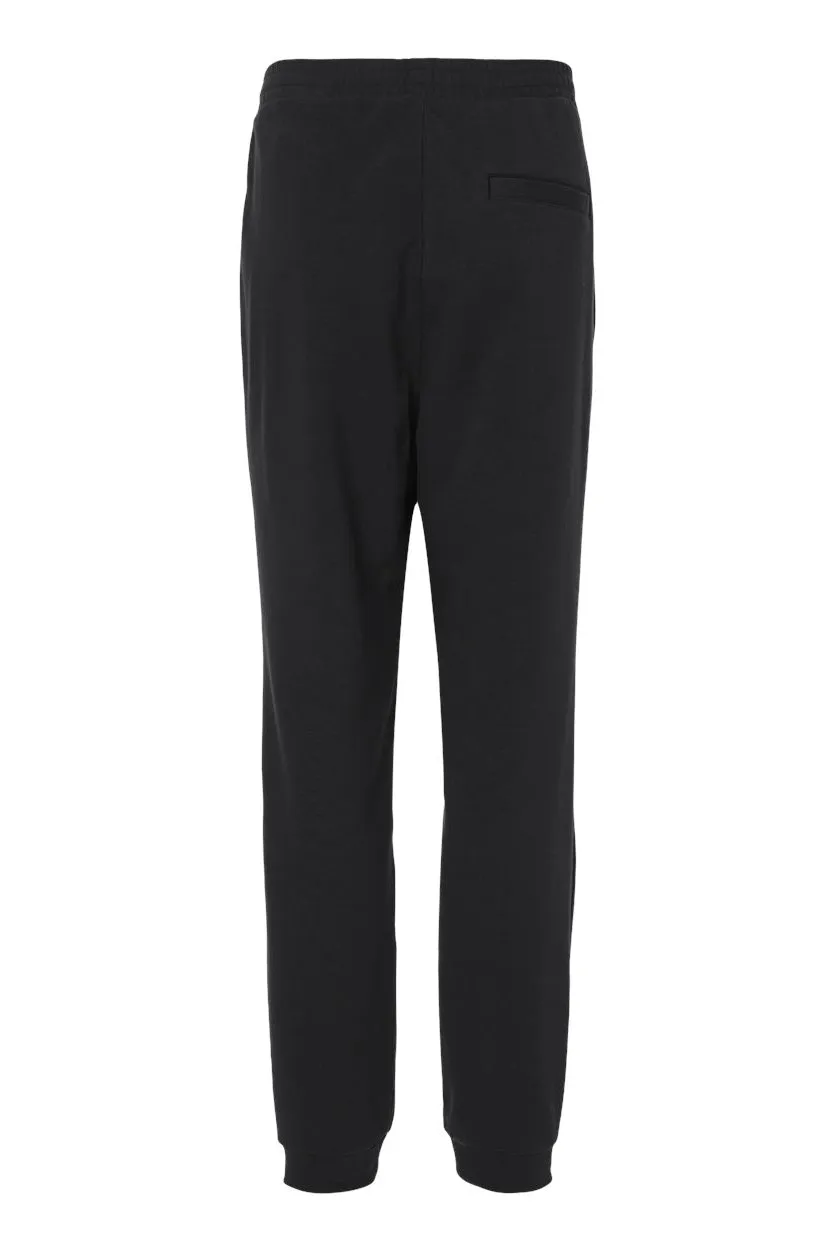 Adidas Mens Fleece Jogger Sweatpants w/ Pockets - Black