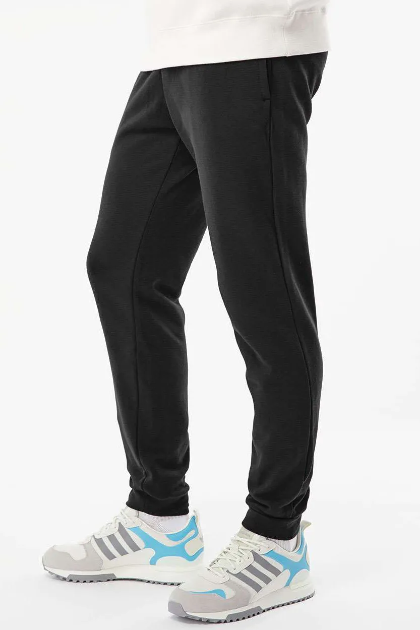Adidas Mens Fleece Jogger Sweatpants w/ Pockets - Black