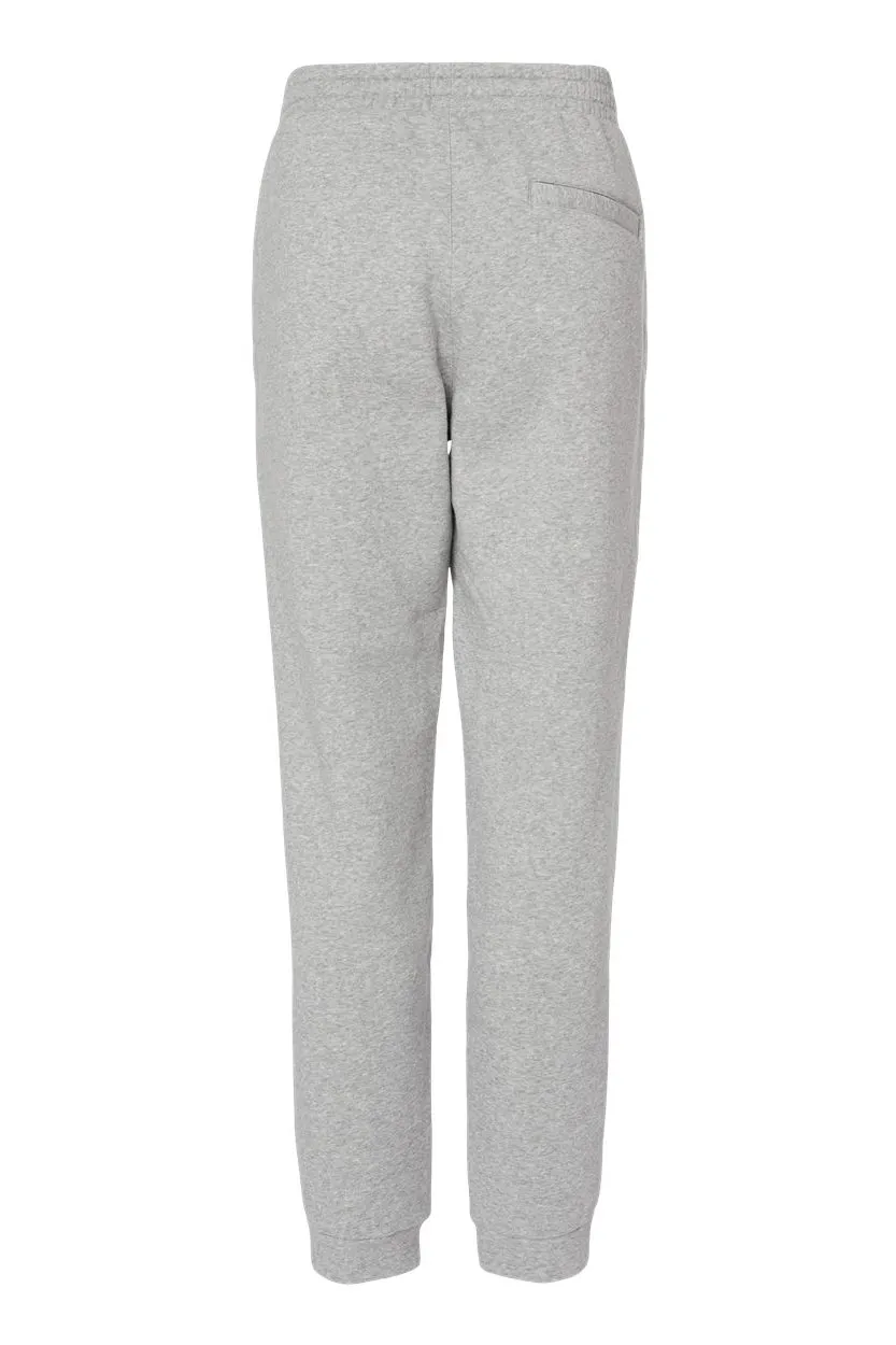 Adidas Mens Fleece Jogger Sweatpants w/ Pockets - Heather Grey