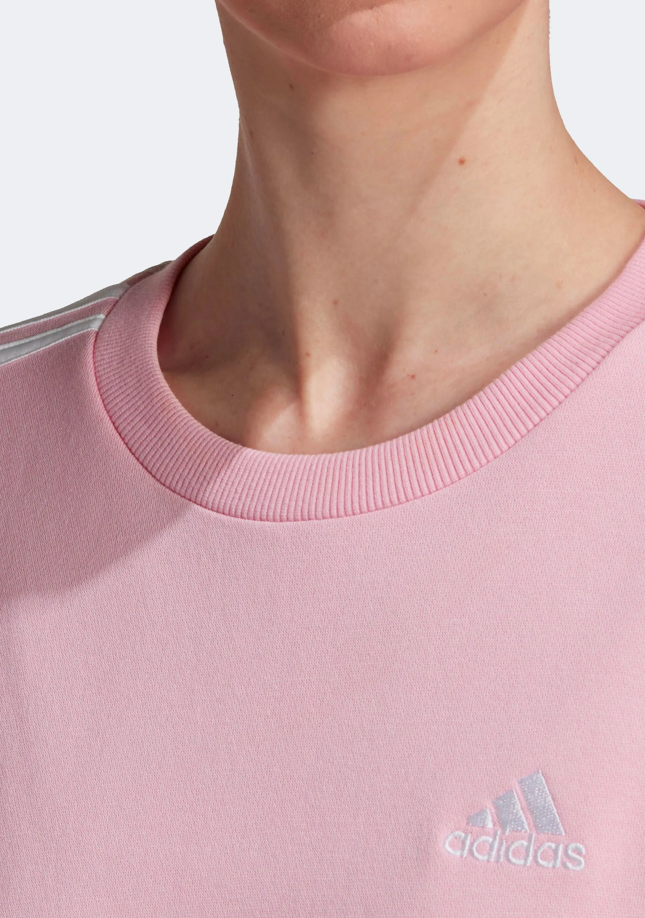 Adidas Womens 3S Fleece Sweatshirt