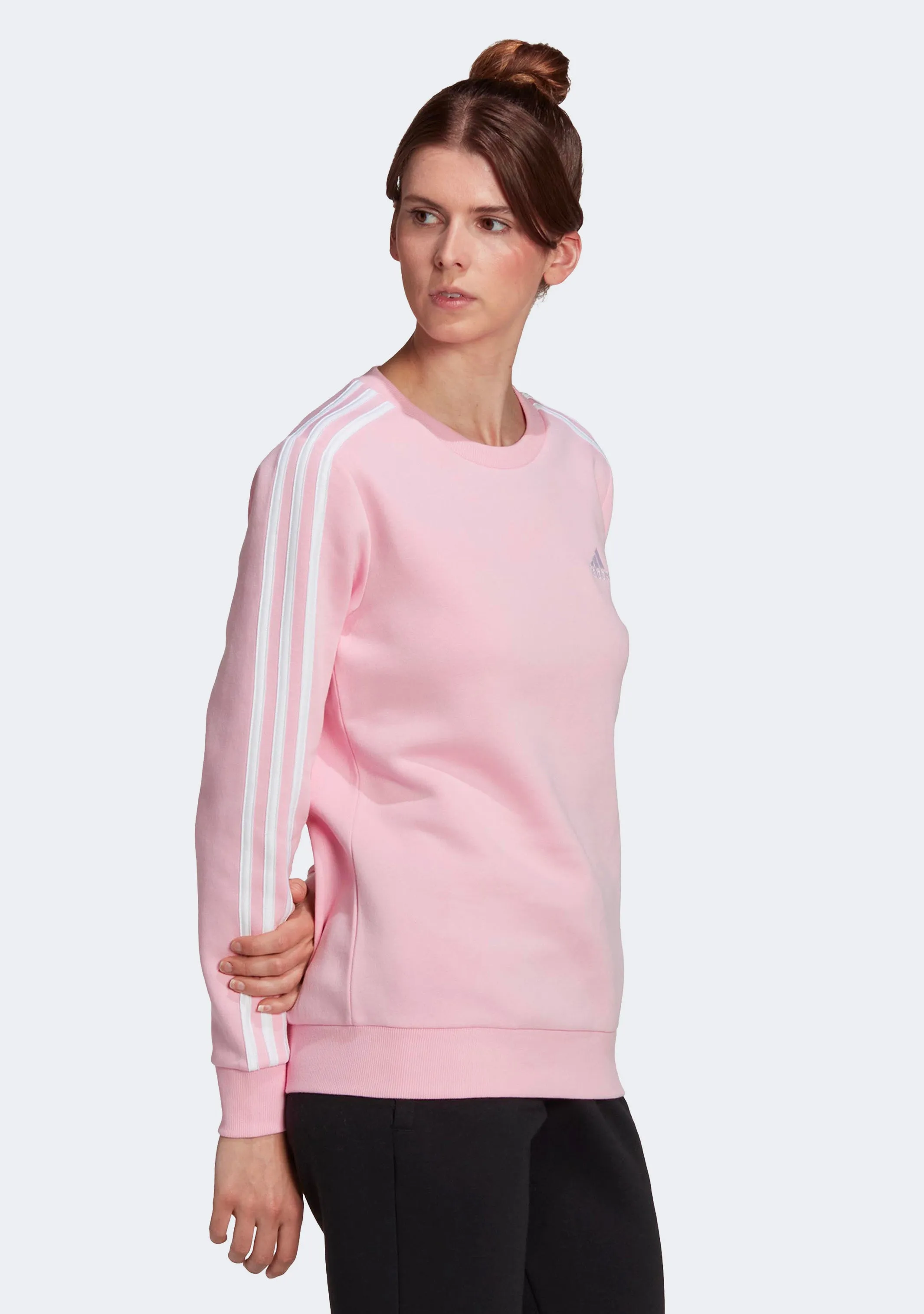 Adidas Womens 3S Fleece Sweatshirt