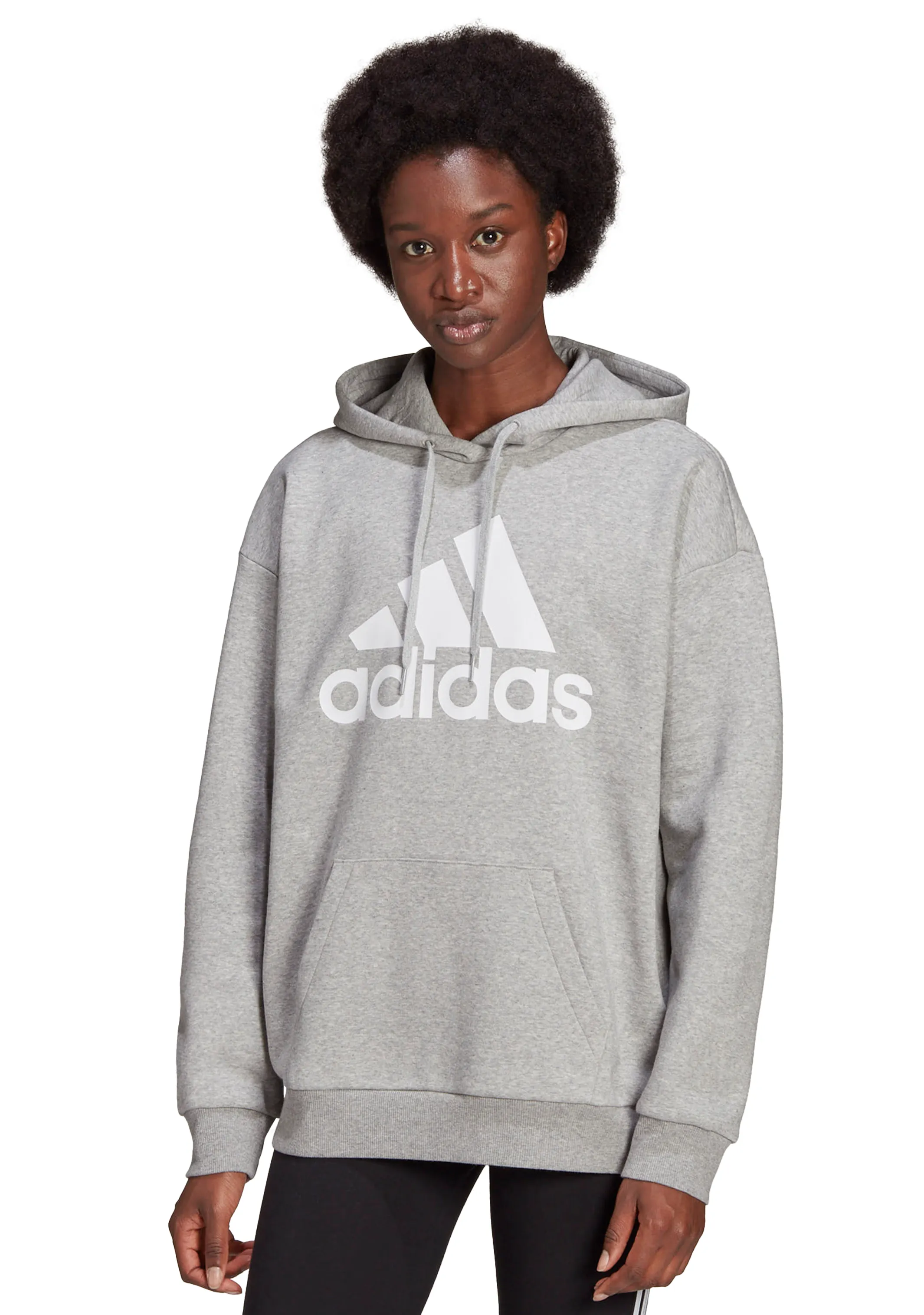 Adidas Women’s Essential Boyfriend Logo Hoodie