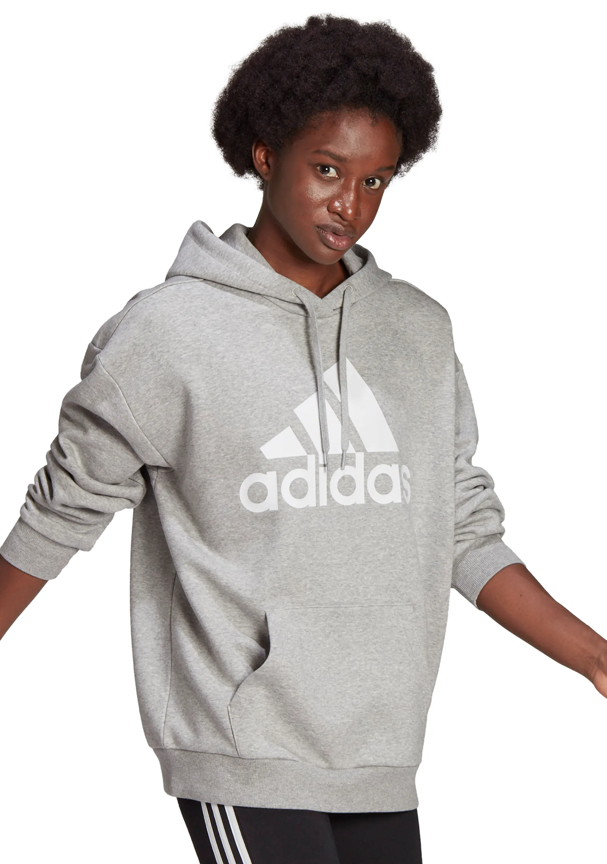 Adidas Women’s Essential Boyfriend Logo Hoodie