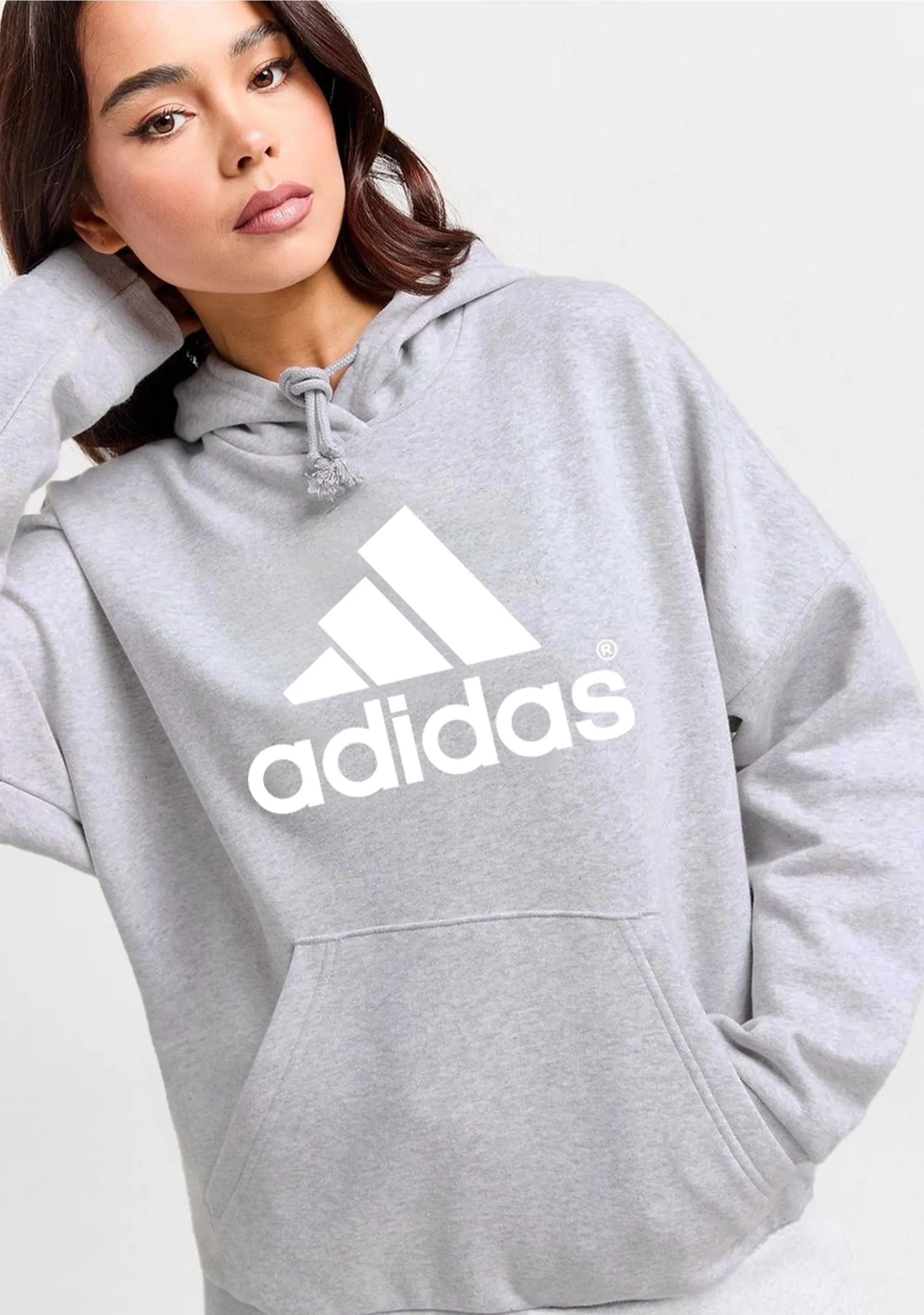 Adidas Women’s Essential Boyfriend Logo Hoodie