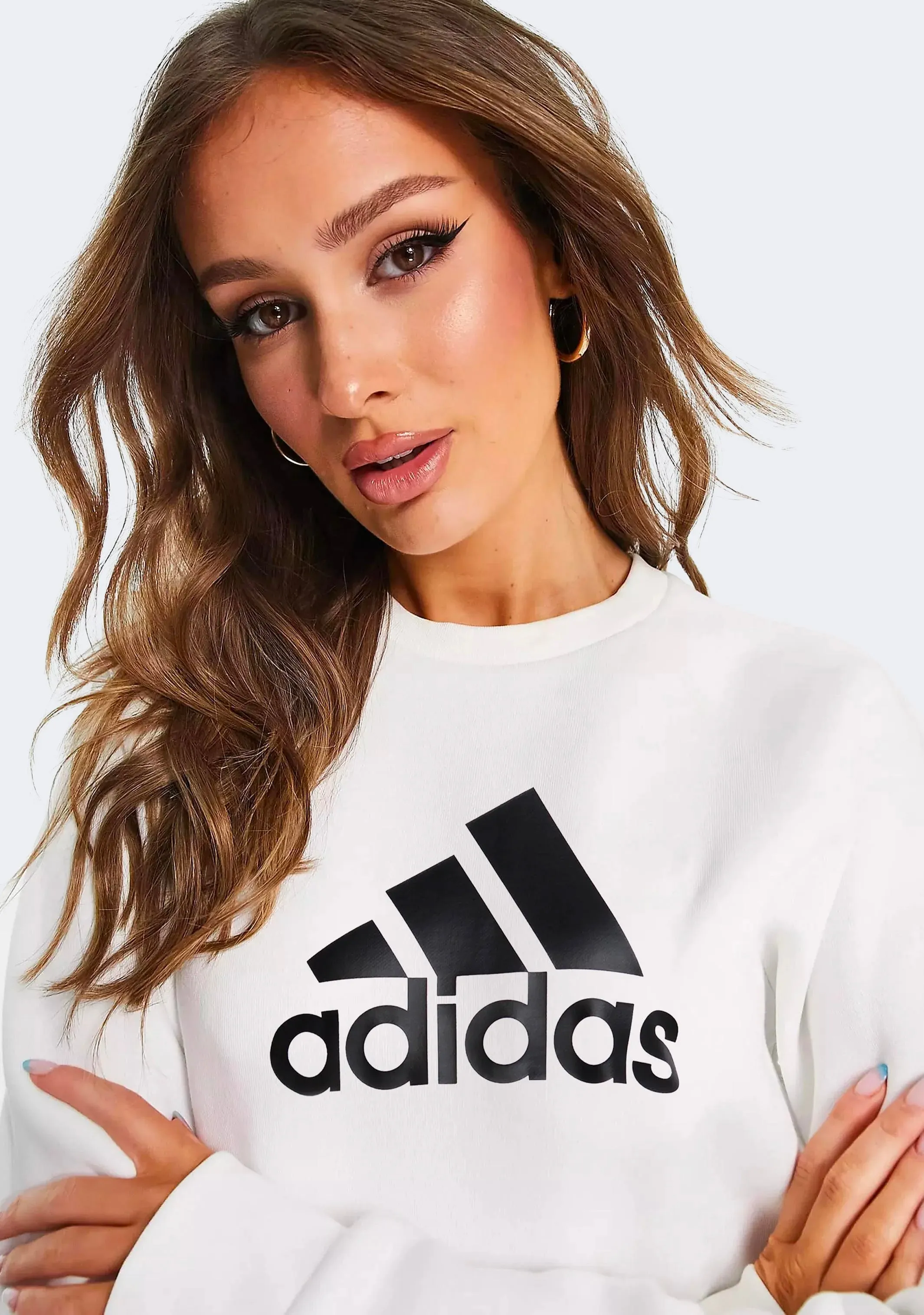 Adidas Women’s Essential Logo Loose Sweatshirt