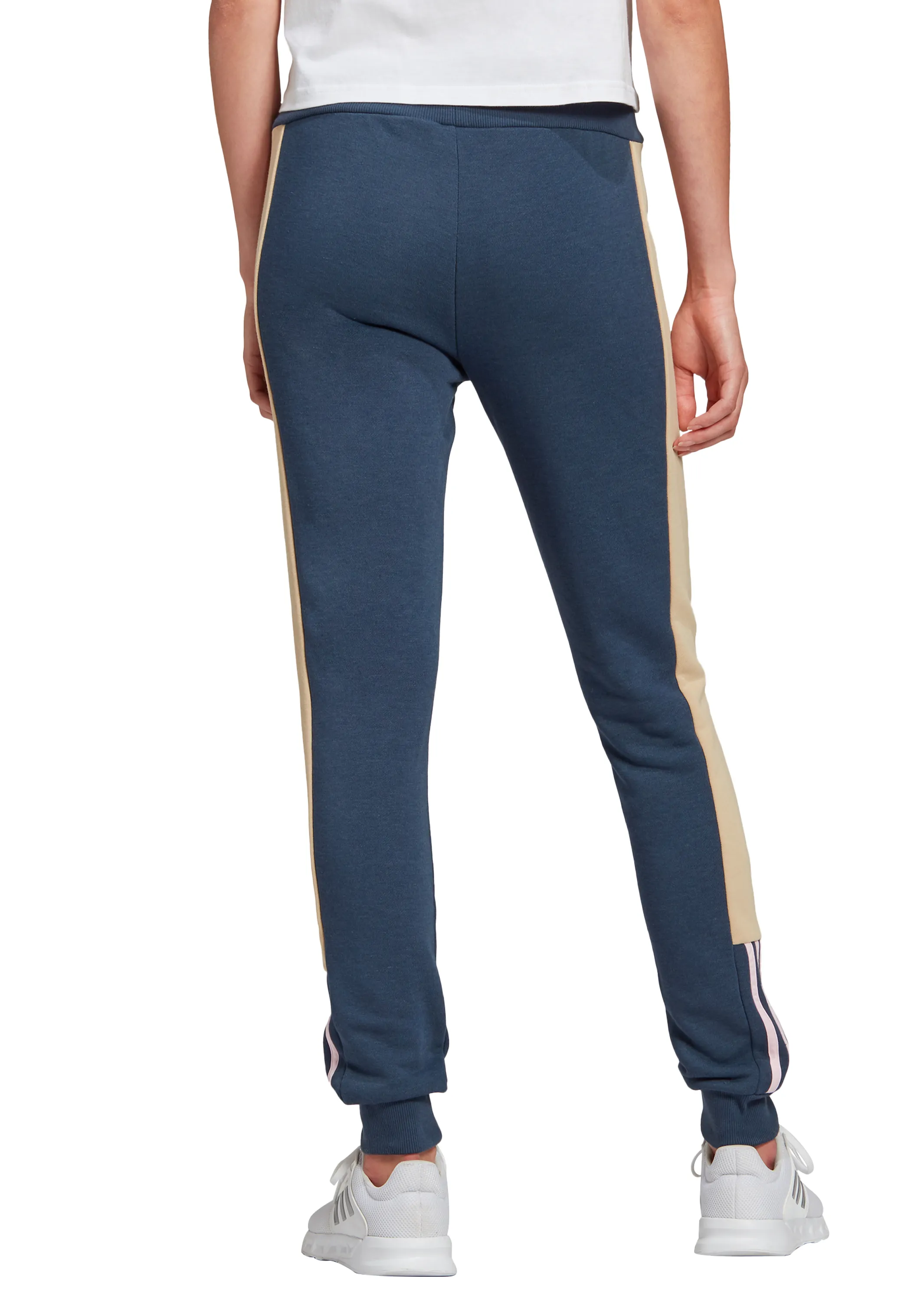 Adidas Womens Essentials Logo Colourblock Pants <br> GL1381