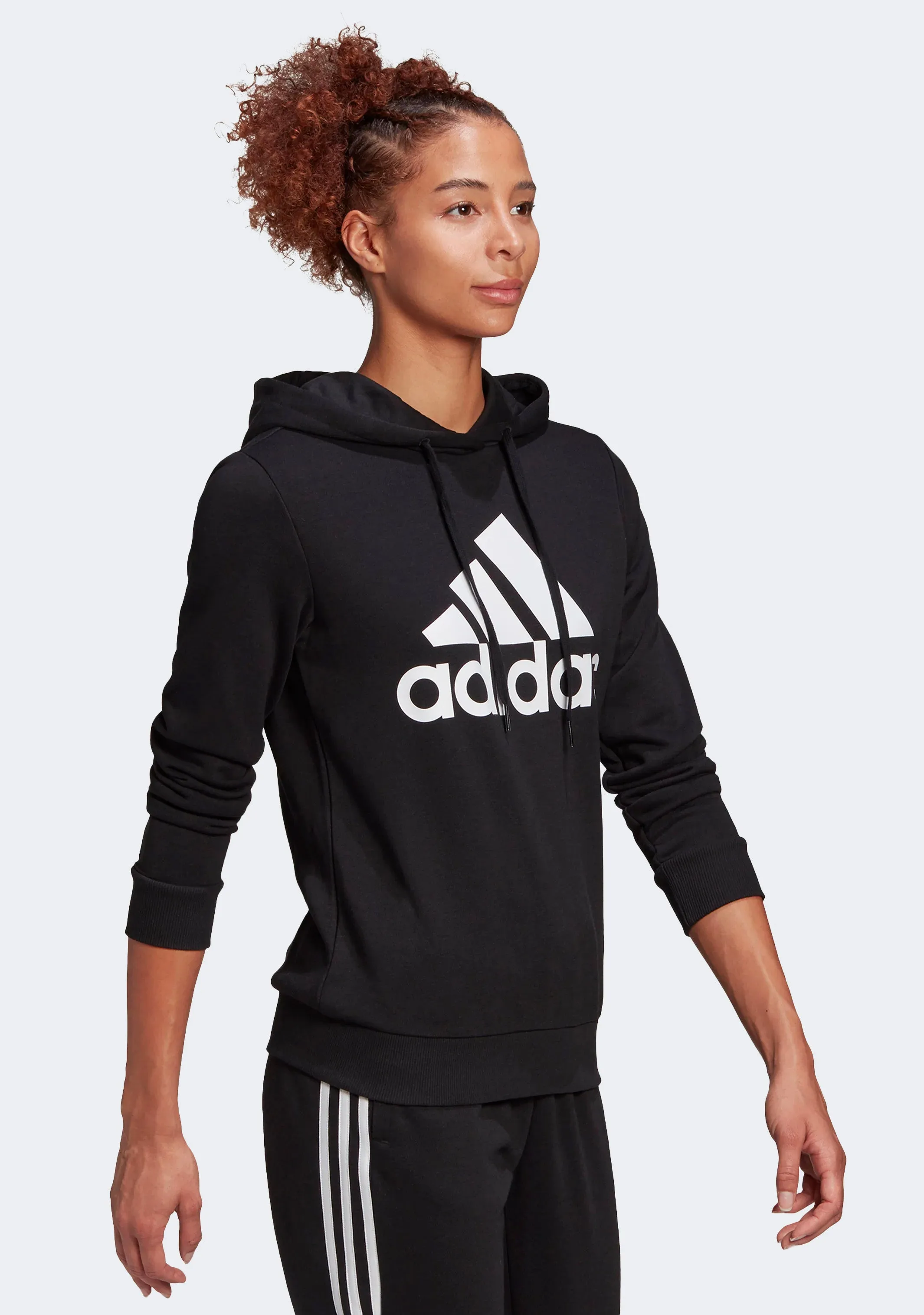 Adidas Women's Essentials Relaxed Logo Hoodie