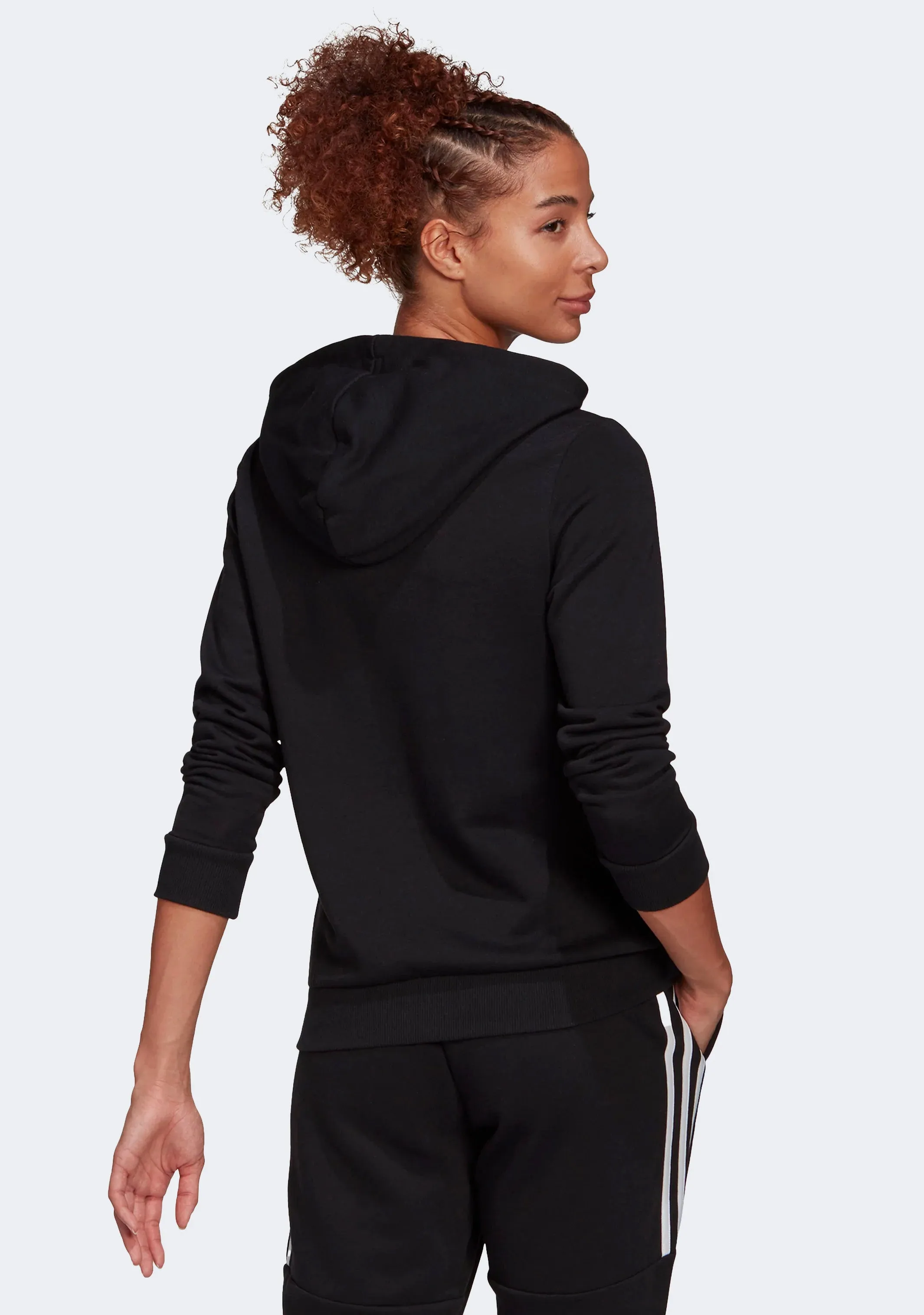 Adidas Women's Essentials Relaxed Logo Hoodie