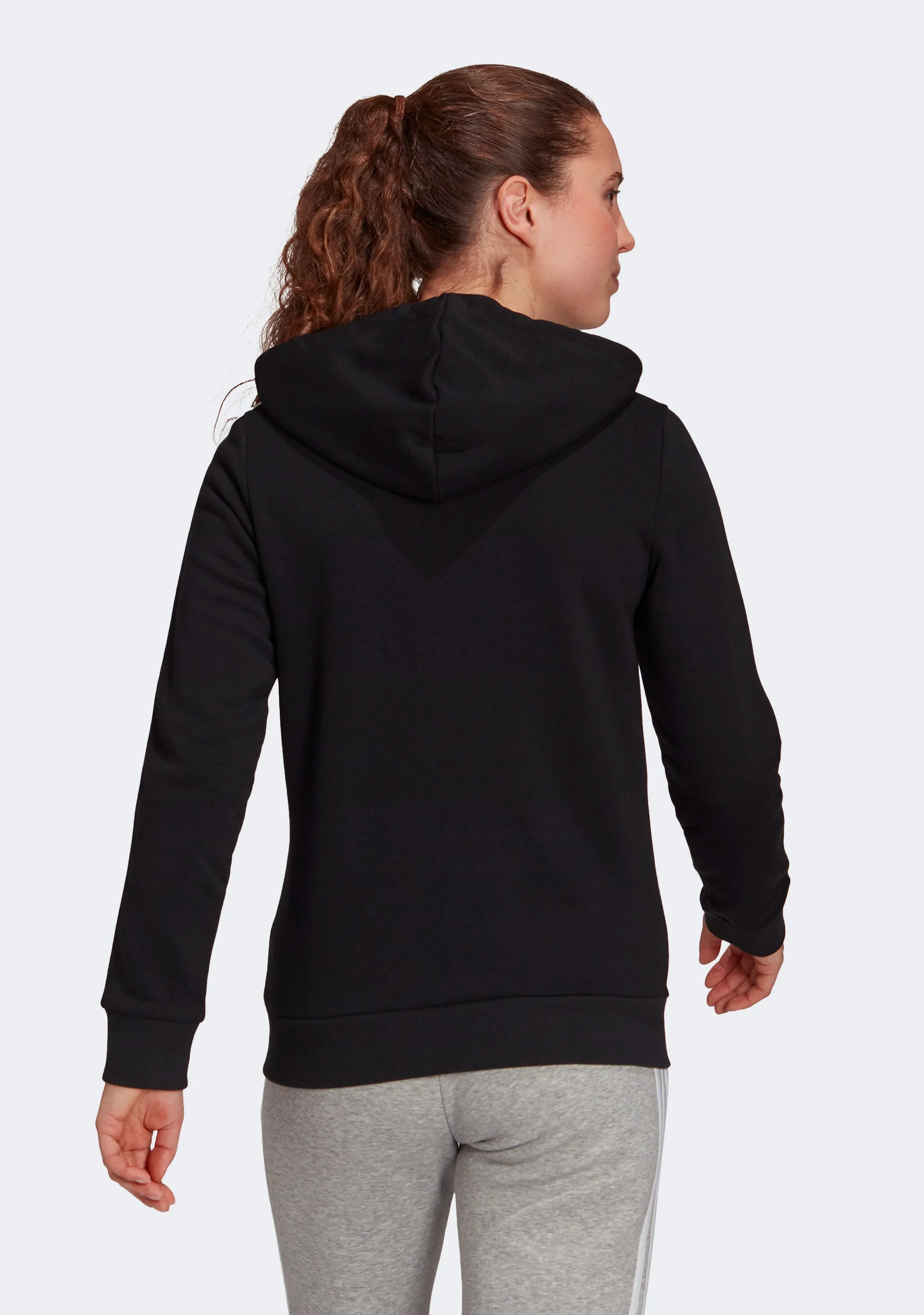 Adidas Women's Fleece 3-Stripes Full-Zip Hoodie