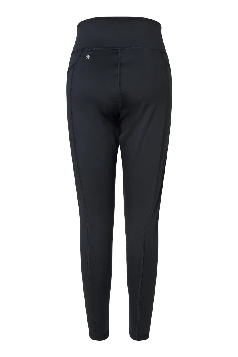 Adidas Womens Leggings w/ Pocket - Black