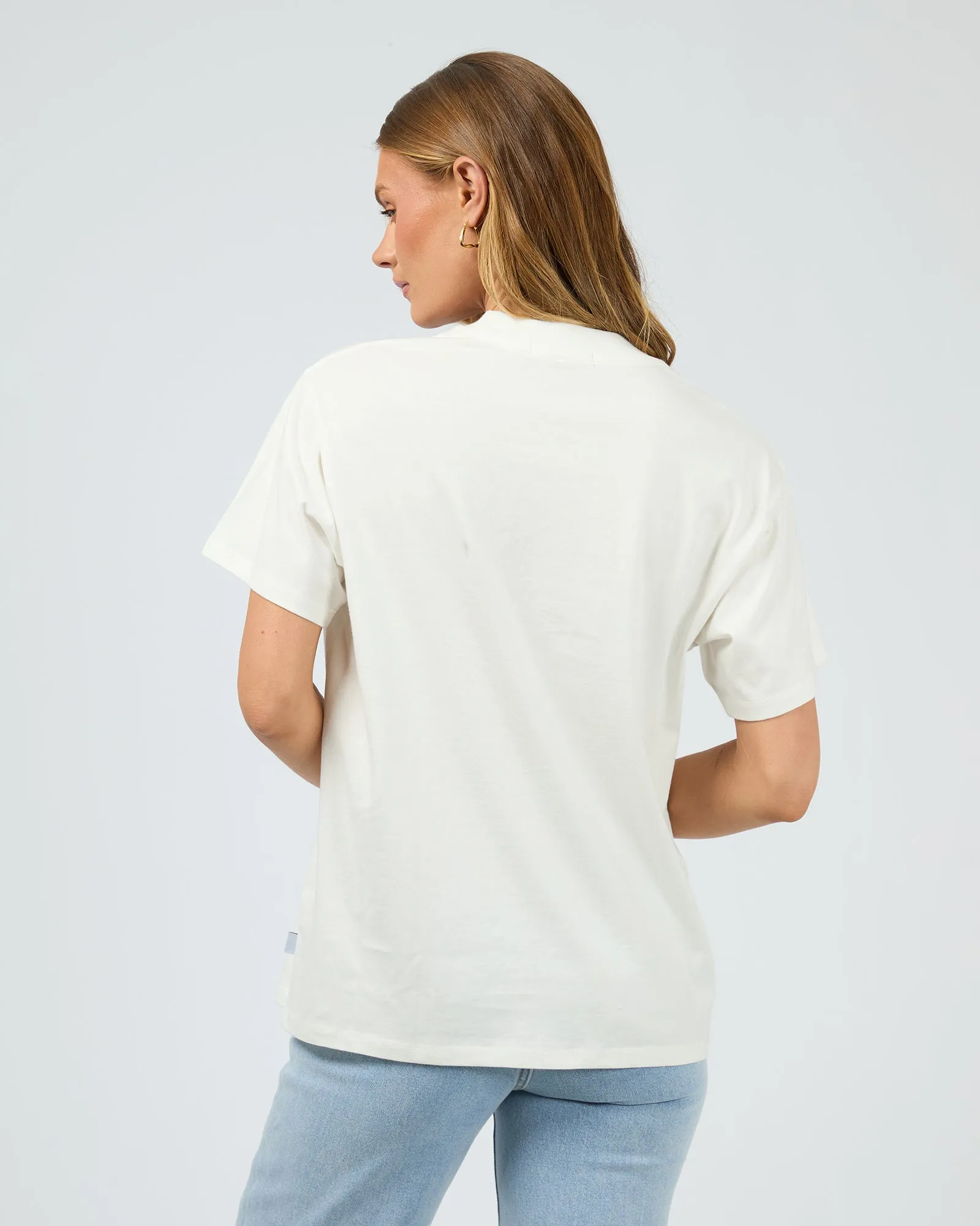 All About Eve Wanderlust Oversized Tee Vintage White
