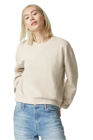 American Apparel Mens ReFlex Fleece Crewneck Sweatshirt - Bone