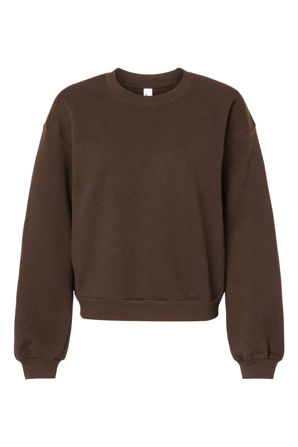American Apparel Mens ReFlex Fleece Crewneck Sweatshirt - Brown