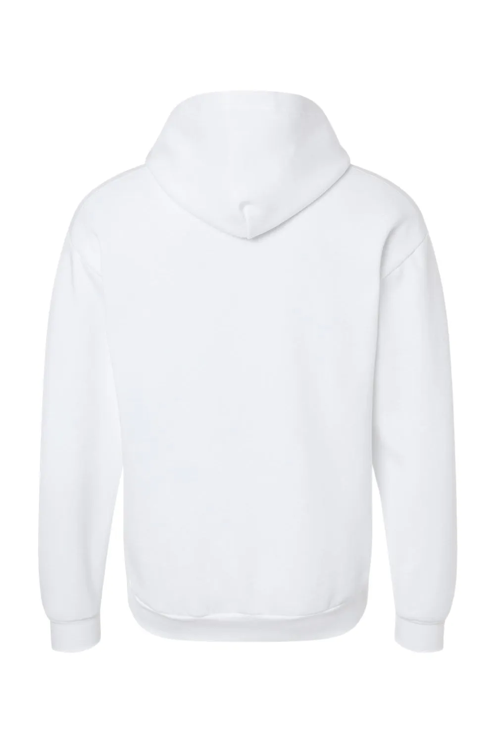 American Apparel Mens ReFlex Fleece Hooded Sweatshirt Hoodie w/ Pouch Pocket - White