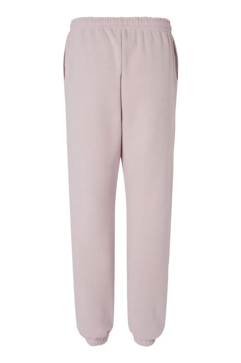 American Apparel Mens ReFlex Fleece Sweatpants w/ Pockets - Blush Pink