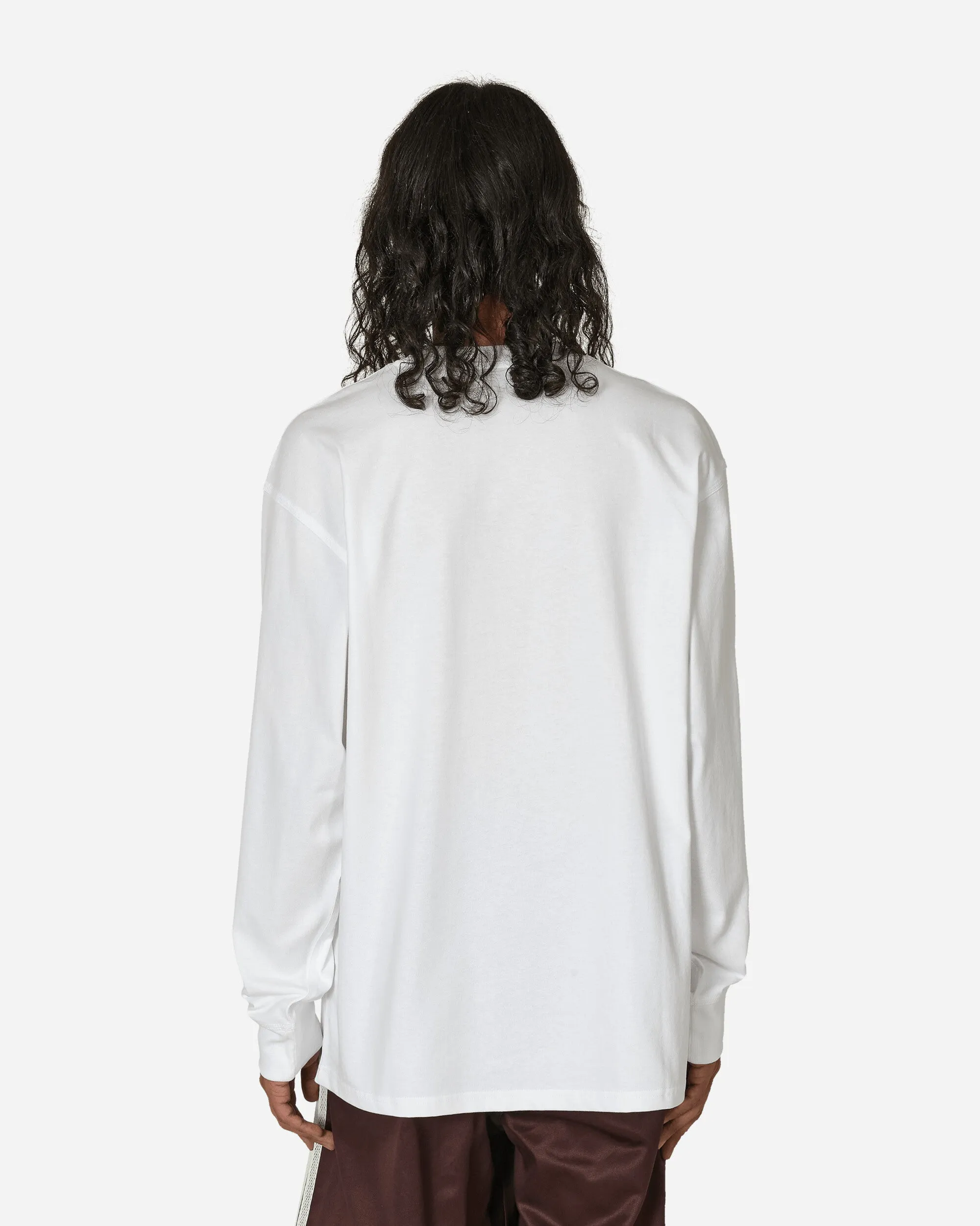 American Script Longsleeve T-Shirt White
