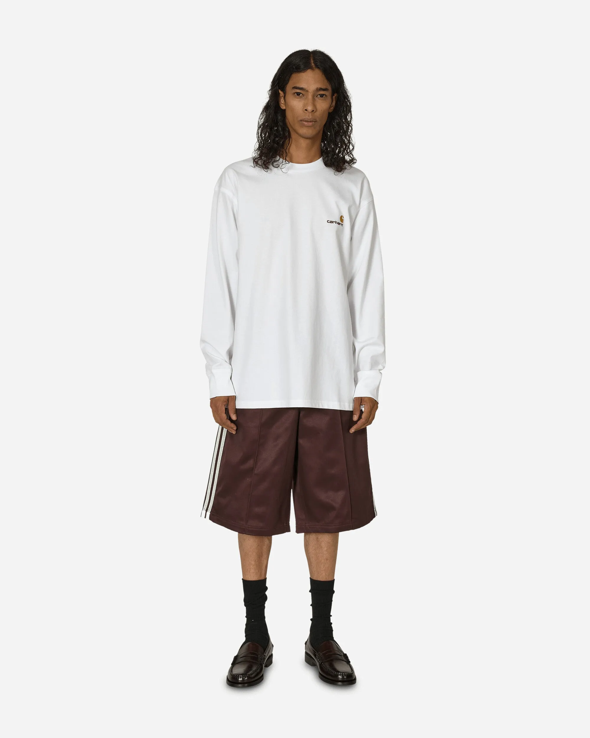 American Script Longsleeve T-Shirt White