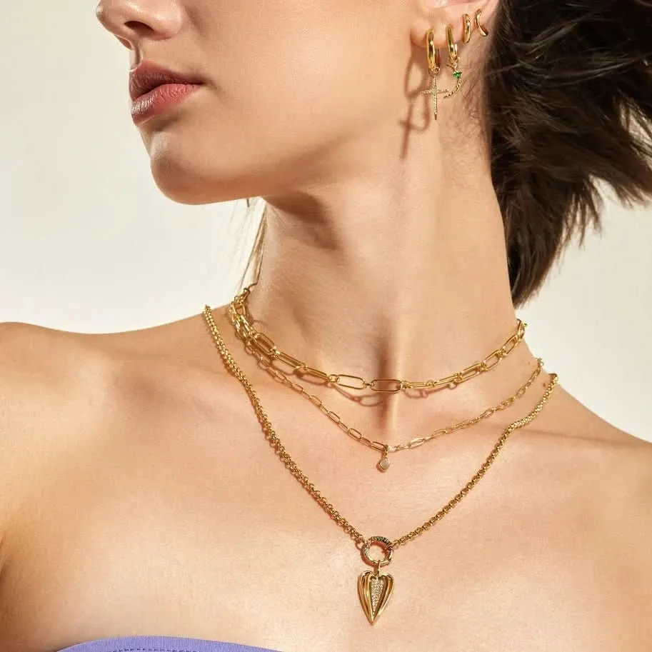 Charme en Labradorite Dorée Ania Haie NC048-11G Bijoux Ania Haie