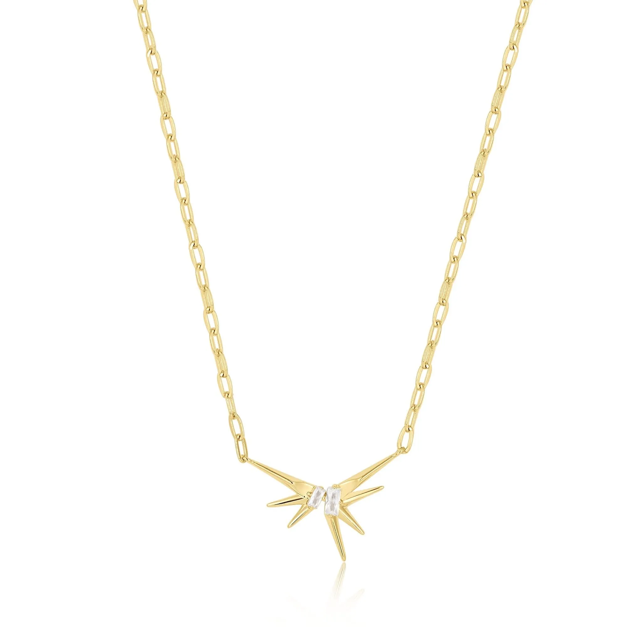 Collier Pendentif Picots Étincelants Or Ania Haie N053-01G Bijoux Ania Haie
