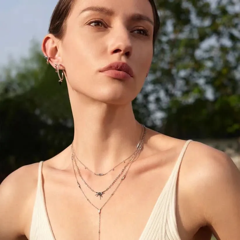 Collier Chaîne Géométrique Étincelant Ania Haie N053-06H Bijoux Ania Haie
