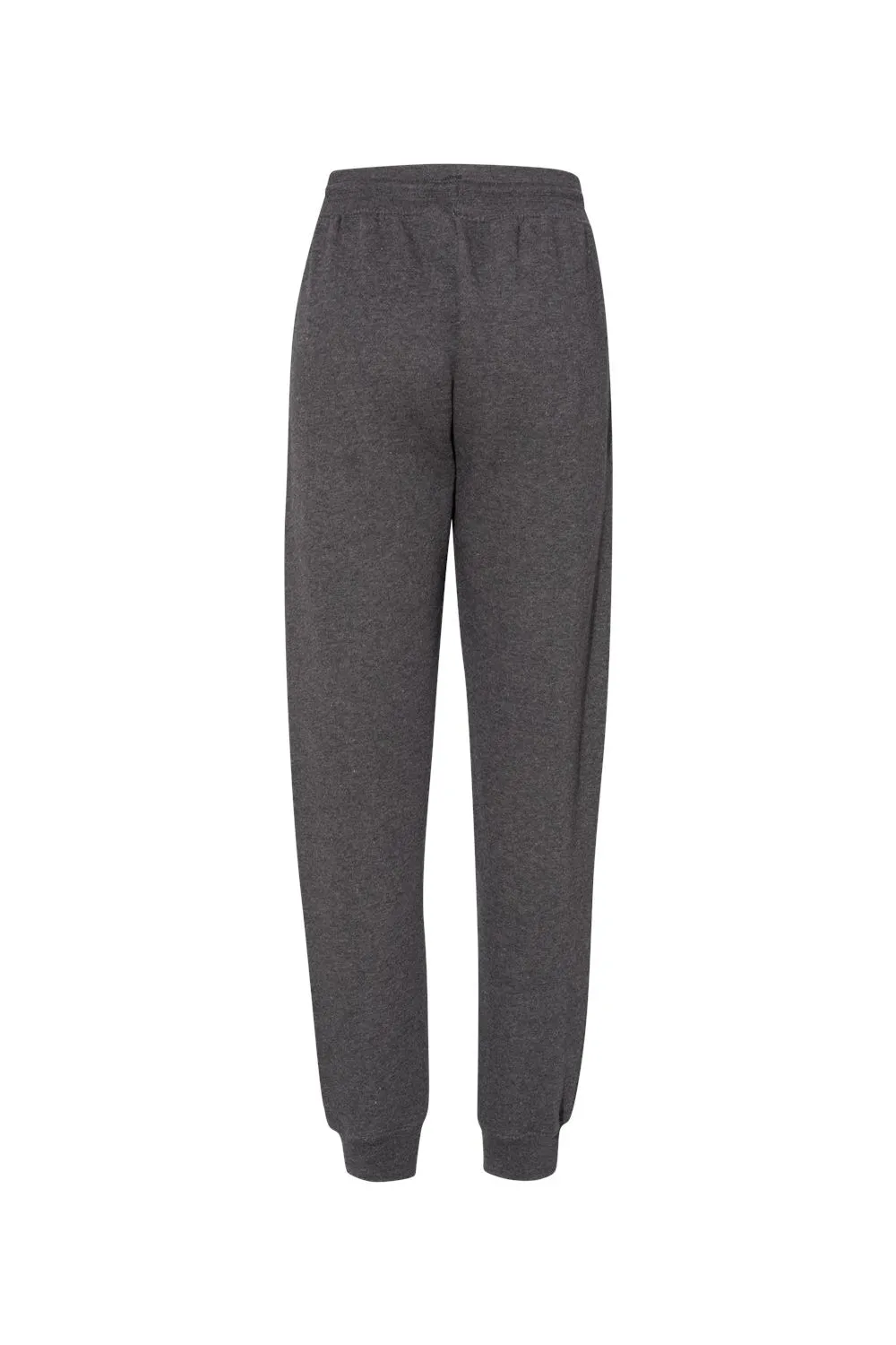 Badger Womens Athletic Fleece Jogger Sweatpants w/ Pockets - Charcoal Grey