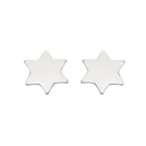 Boucles d'oreilles étoilées A022 en argent sterling - Débuts Bijoux