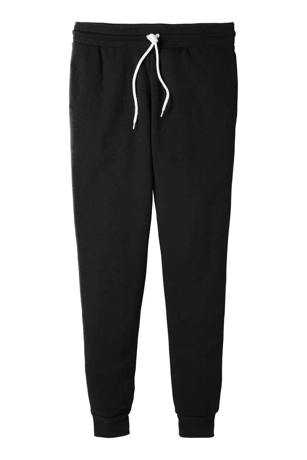 Bella   Canvas Mens Jogger Sweatpants w/ Pockets - Black