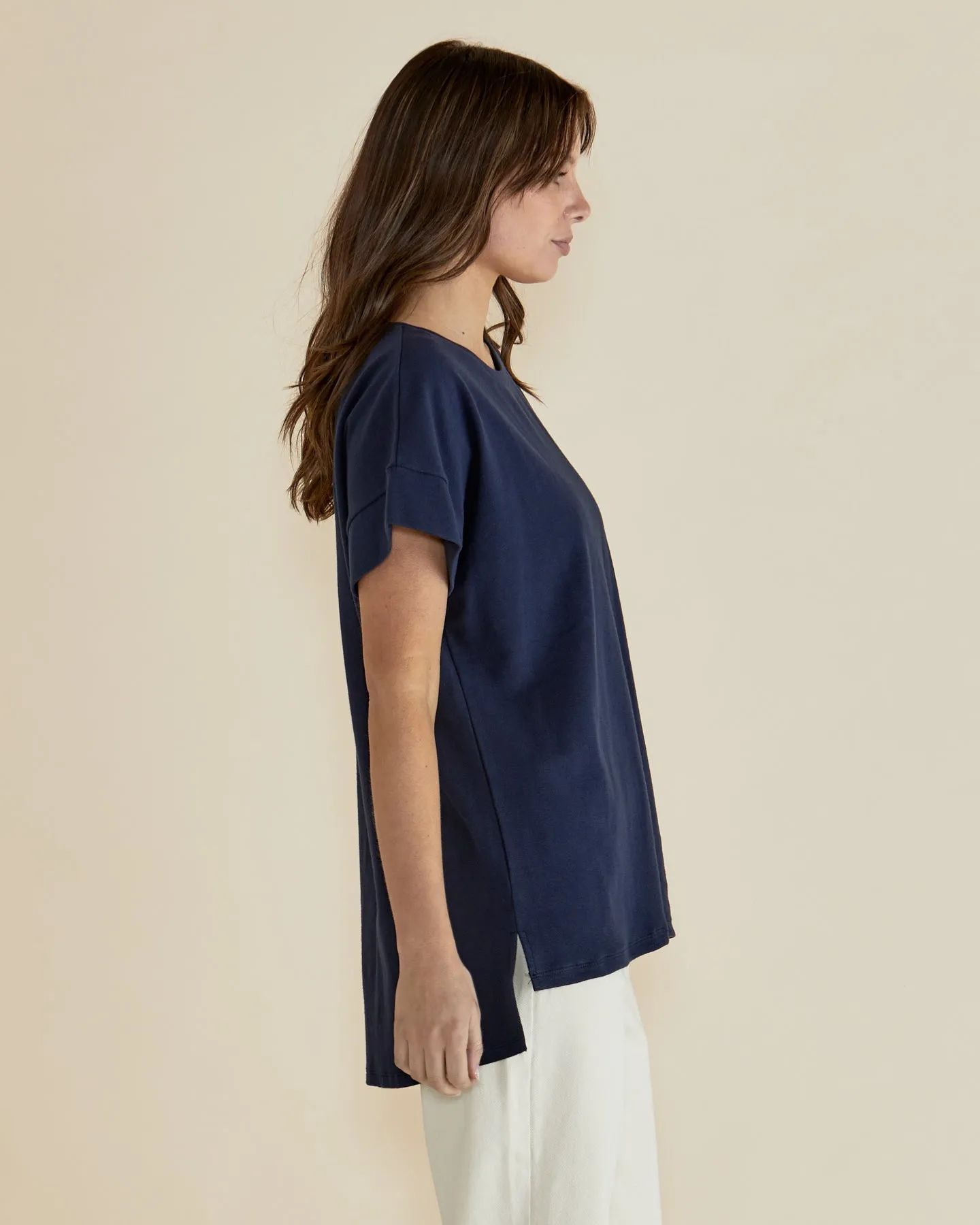Betty Basics Willa Tee Navy