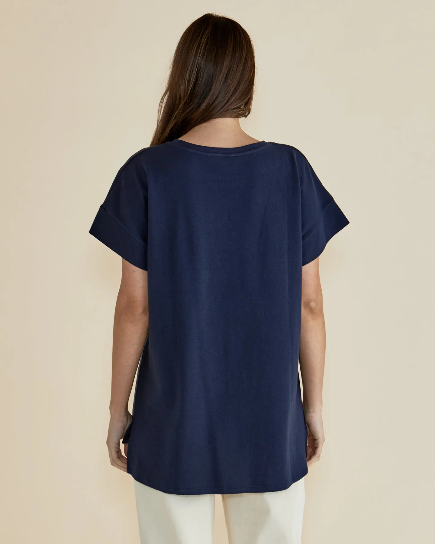 Betty Basics Willa Tee Navy