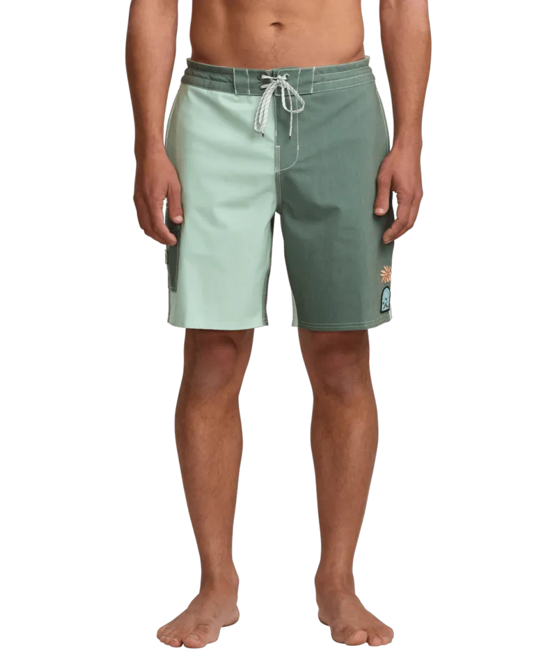 Billabong Sunshine LT Boardshorts-Green Tea