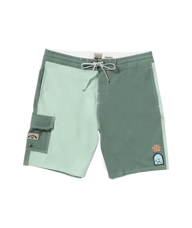 Billabong Sunshine LT Boardshorts-Green Tea