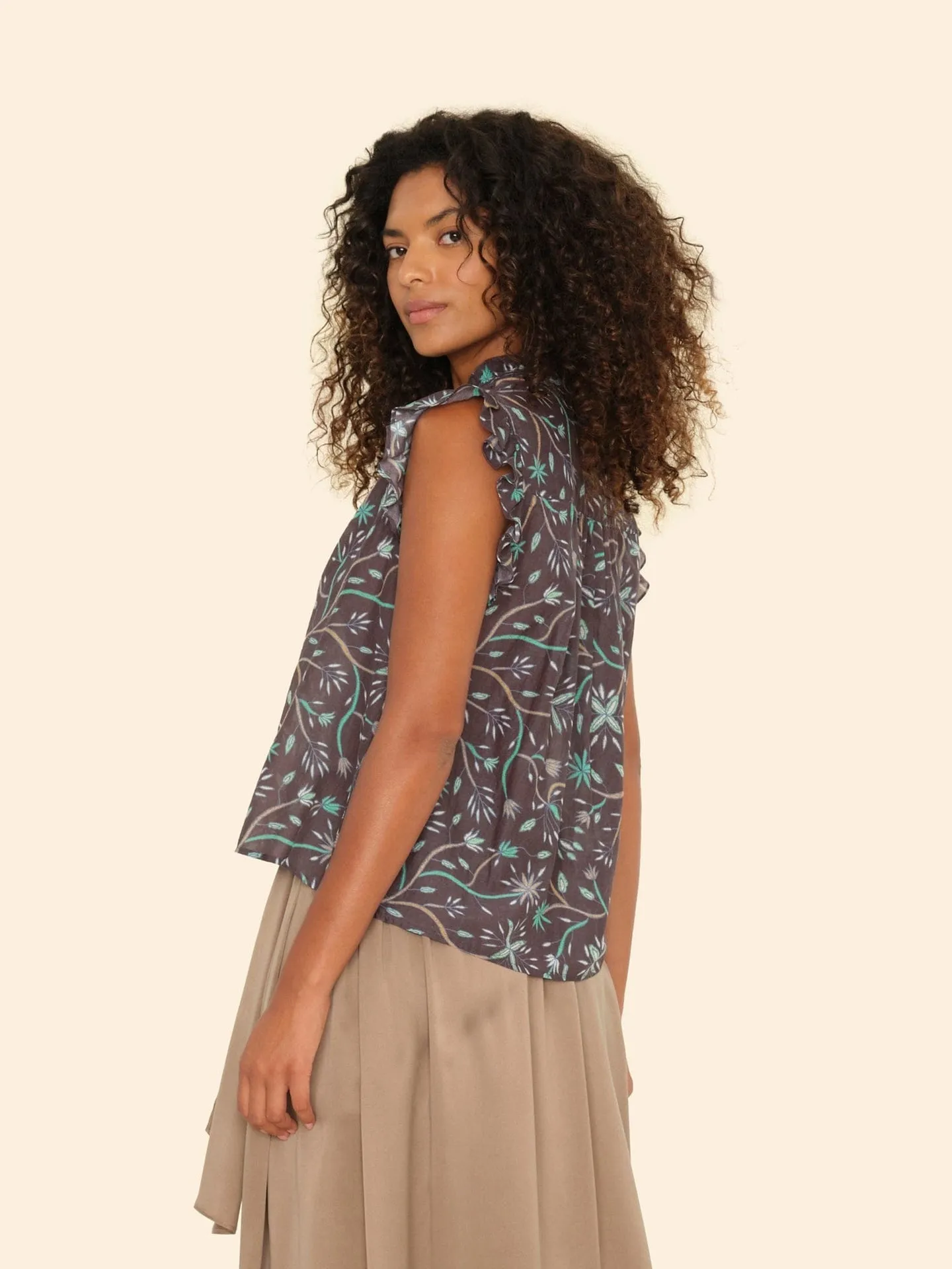 Blouse X5wlp001 Brenna X5wlp001 Graphite-Mint