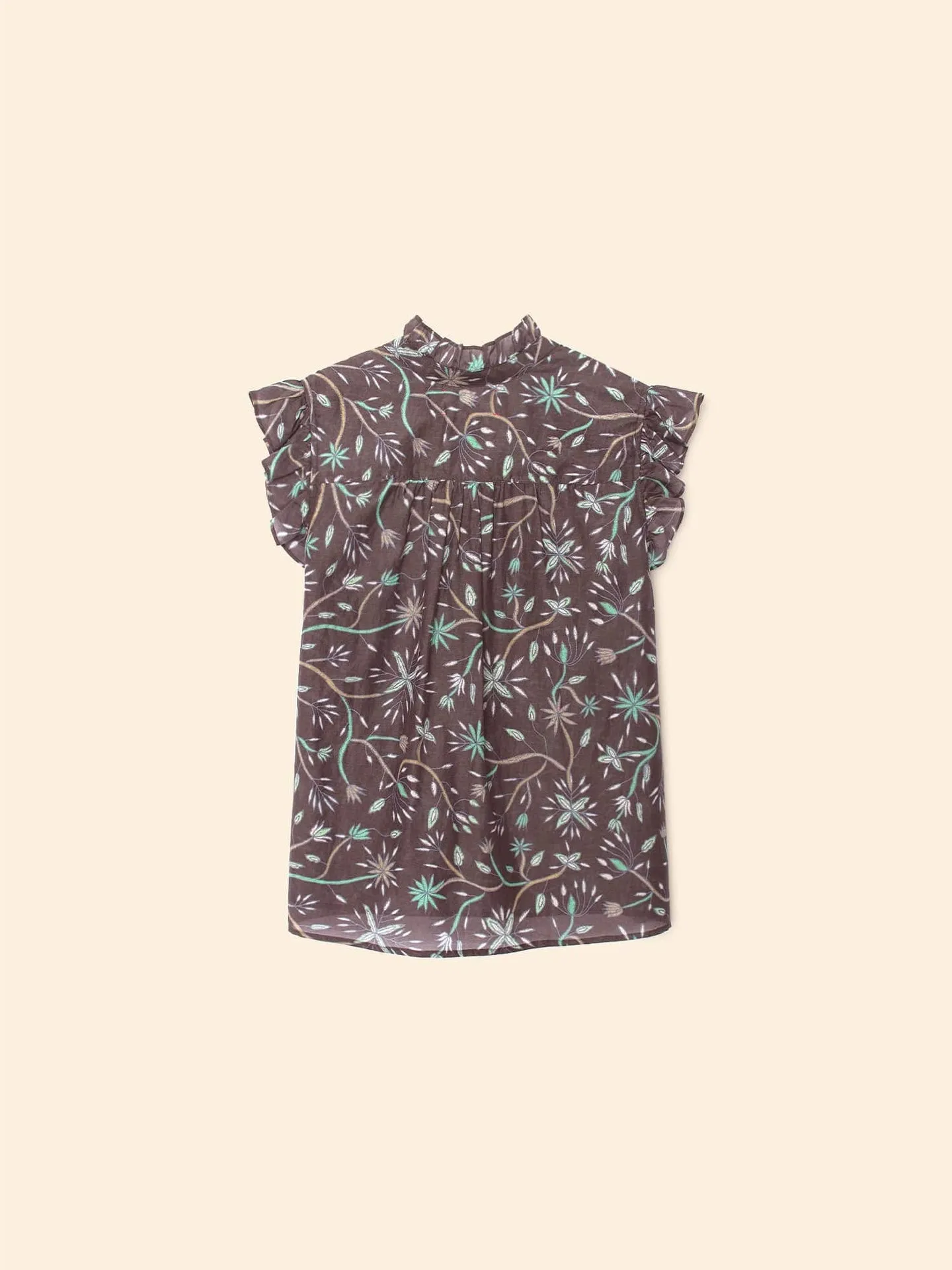 Blouse X5wlp001 Brenna X5wlp001 Graphite-Mint