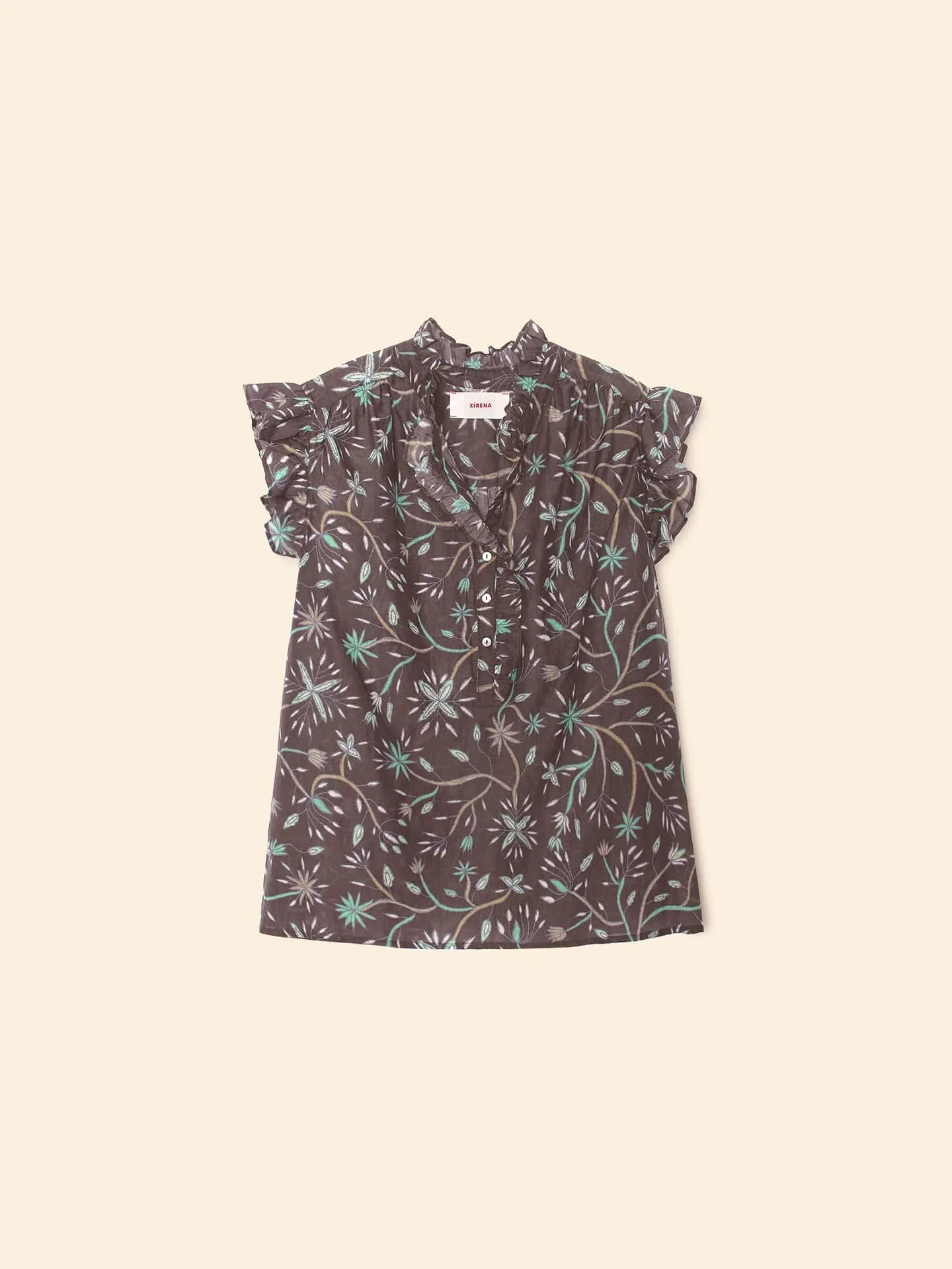 Blouse X5wlp001 Brenna X5wlp001 Graphite-Mint