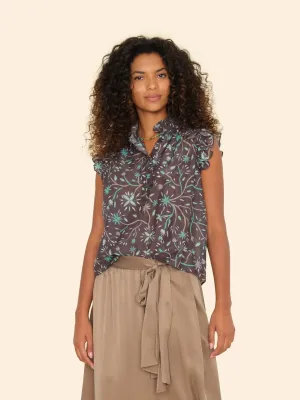 Blouse X5wlp001 Brenna X5wlp001 Graphite-Mint