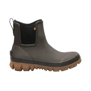 Bogs Shoes Men's Arcata Chelsea Winter Boots Dark Brown