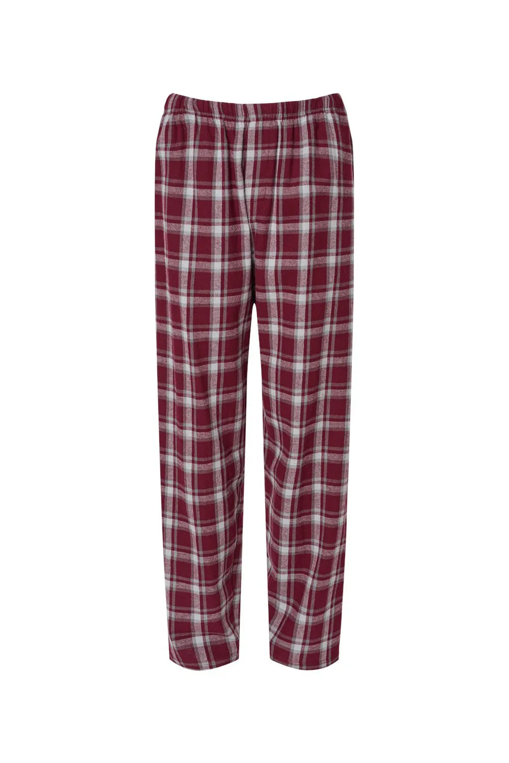 Boxercraft Mens Harley Flannel Pants w/ Pockets - Heritage Maroon Plaid