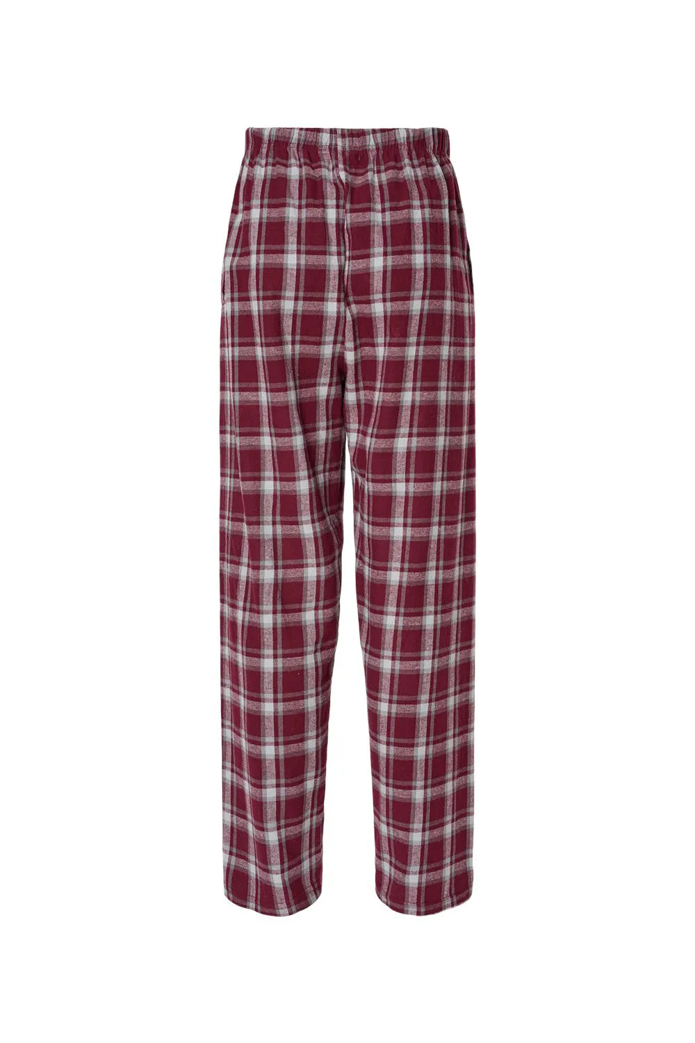 Boxercraft Mens Harley Flannel Pants w/ Pockets - Heritage Maroon Plaid