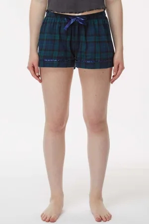 Boxercraft Womens Flannel Shorts - Scottish Tartan