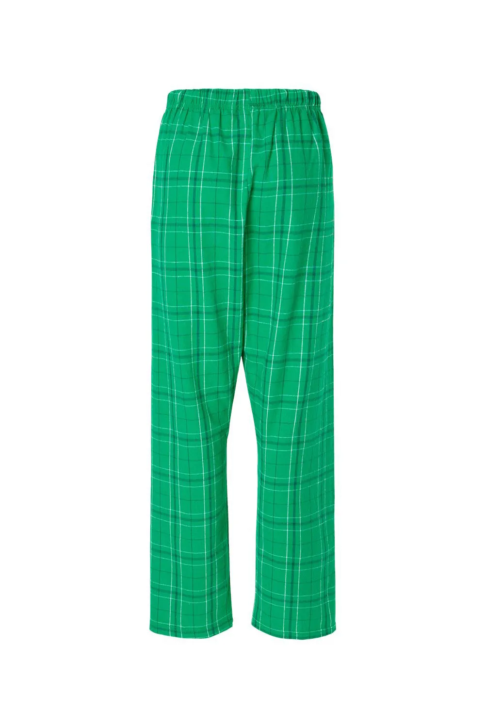 Boxercraft Womens Haley Flannel Pants w/ Pockets - Kelly Green Field Day Plaid