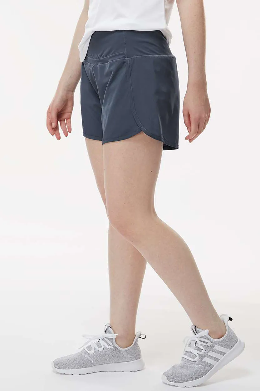 Boxercraft Womens Stretch Woven Lined Shorts - Castlerock Grey