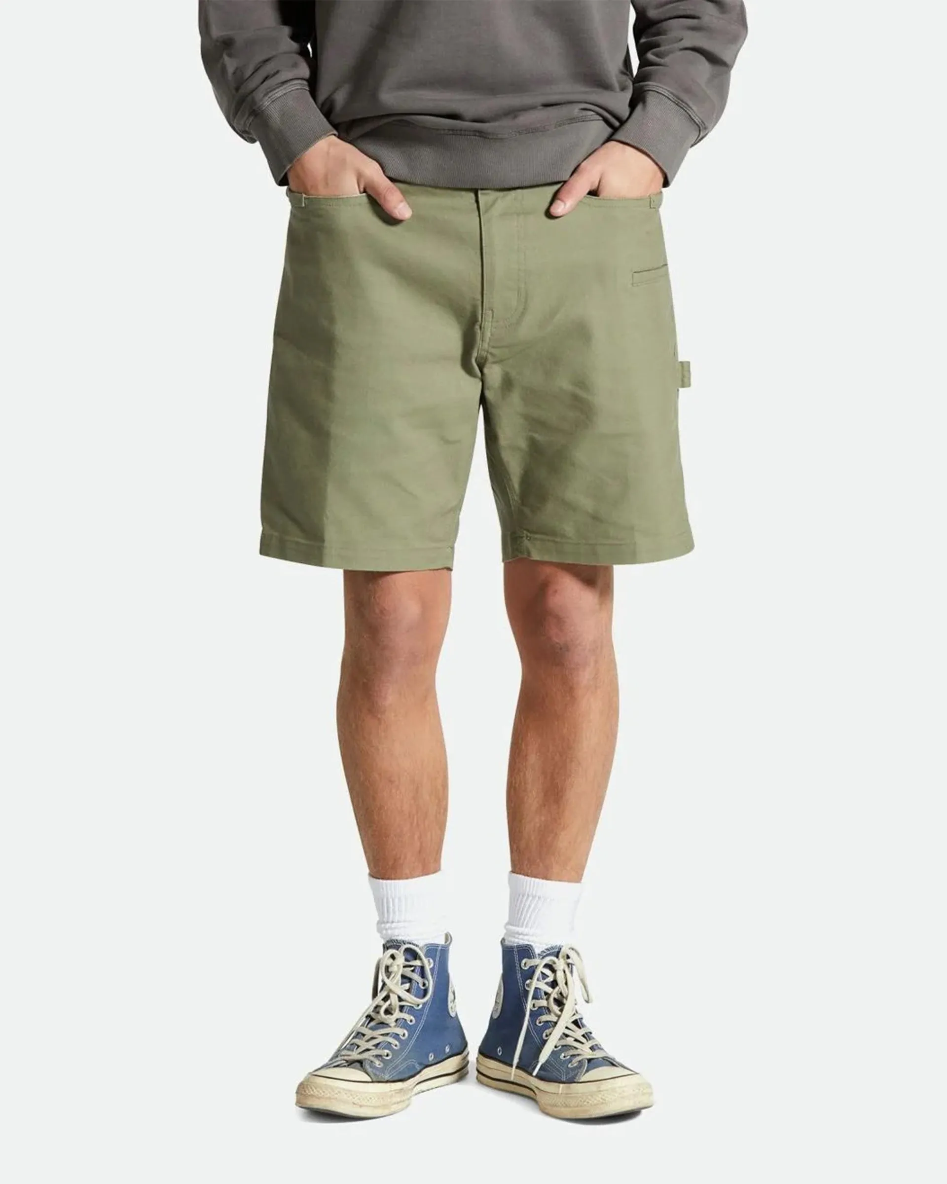 Builders Carpenter Stretch Short - Olive Surplus