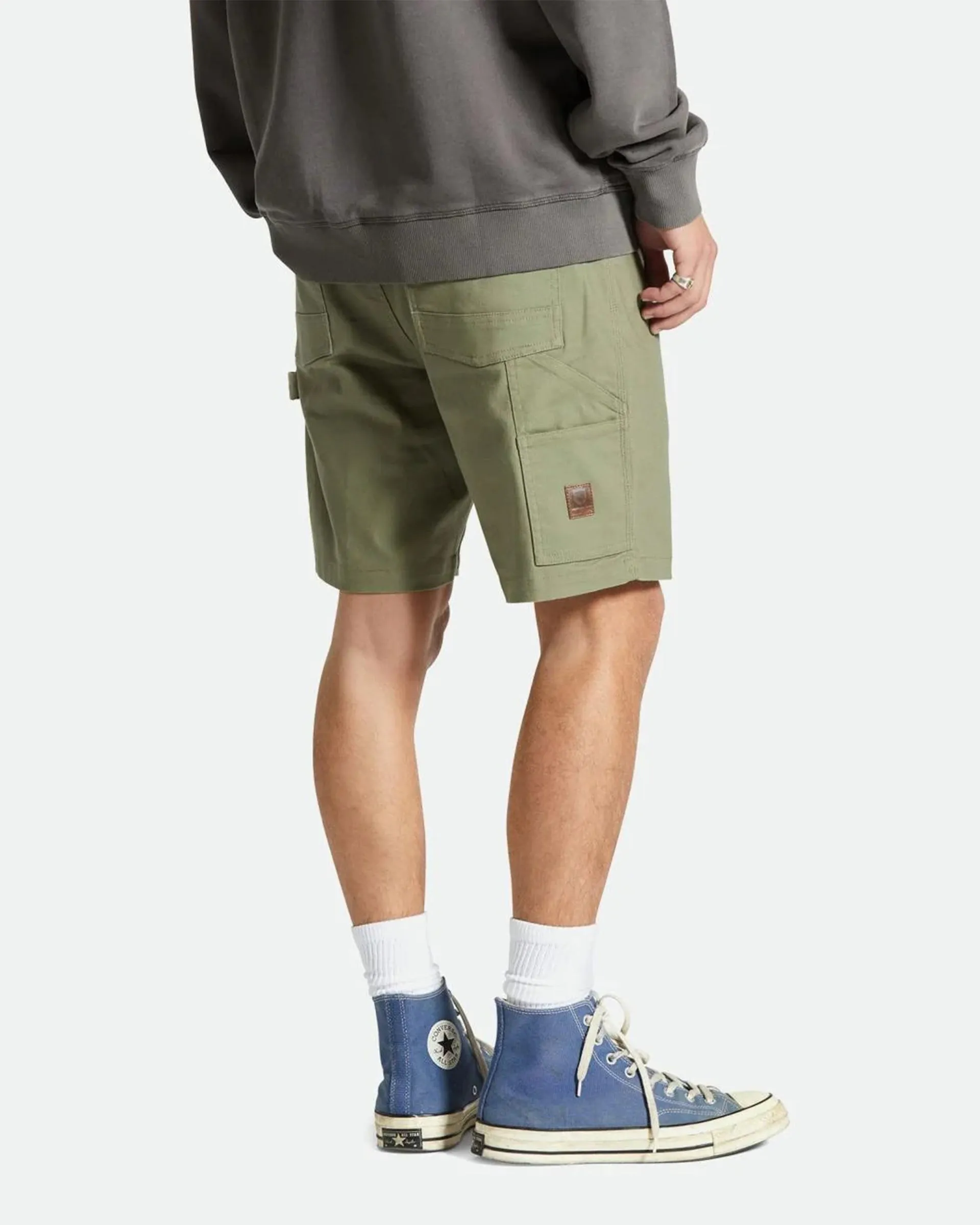 Builders Carpenter Stretch Short - Olive Surplus